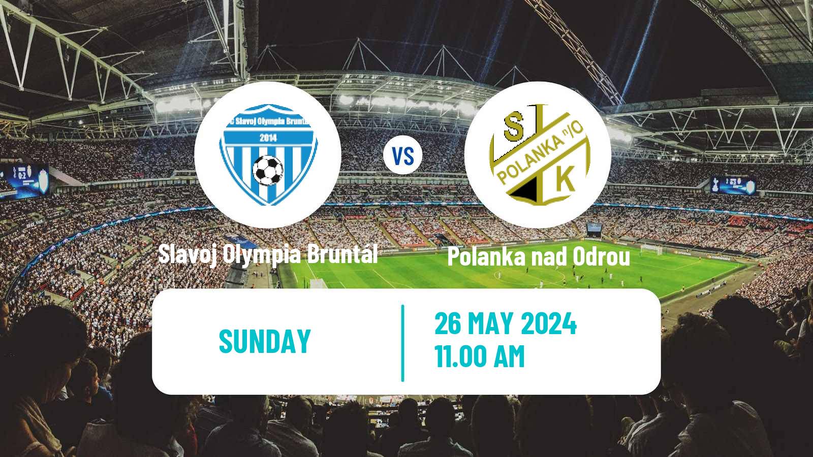 Soccer Czech Division F Slavoj Olympia Bruntál - Polanka nad Odrou
