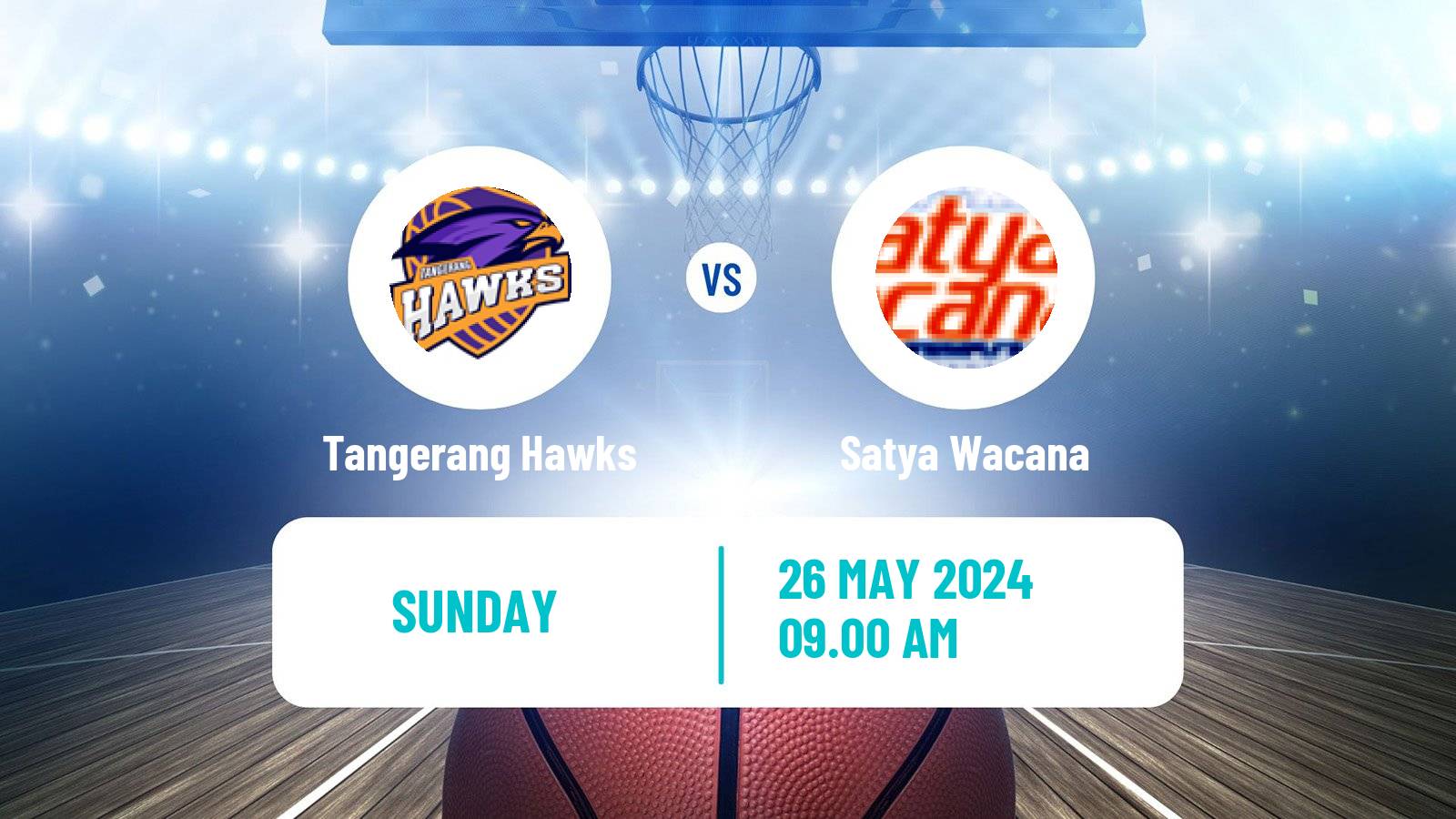 Basketball Indonesian IBL Tangerang Hawks - Satya Wacana