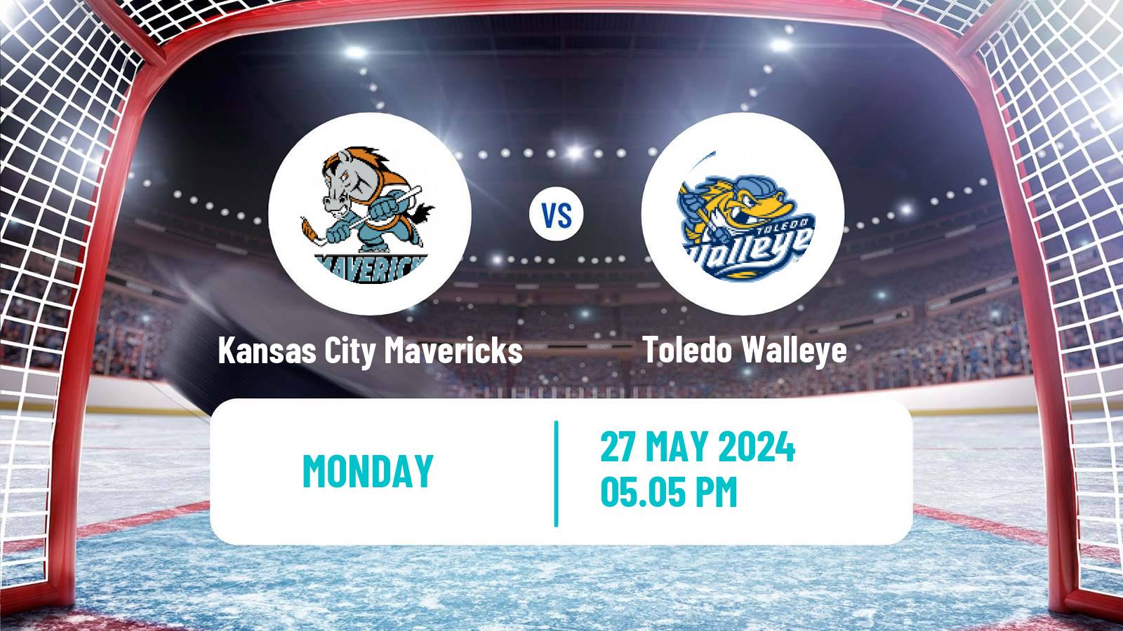 Hockey ECHL Kansas City Mavericks - Toledo Walleye