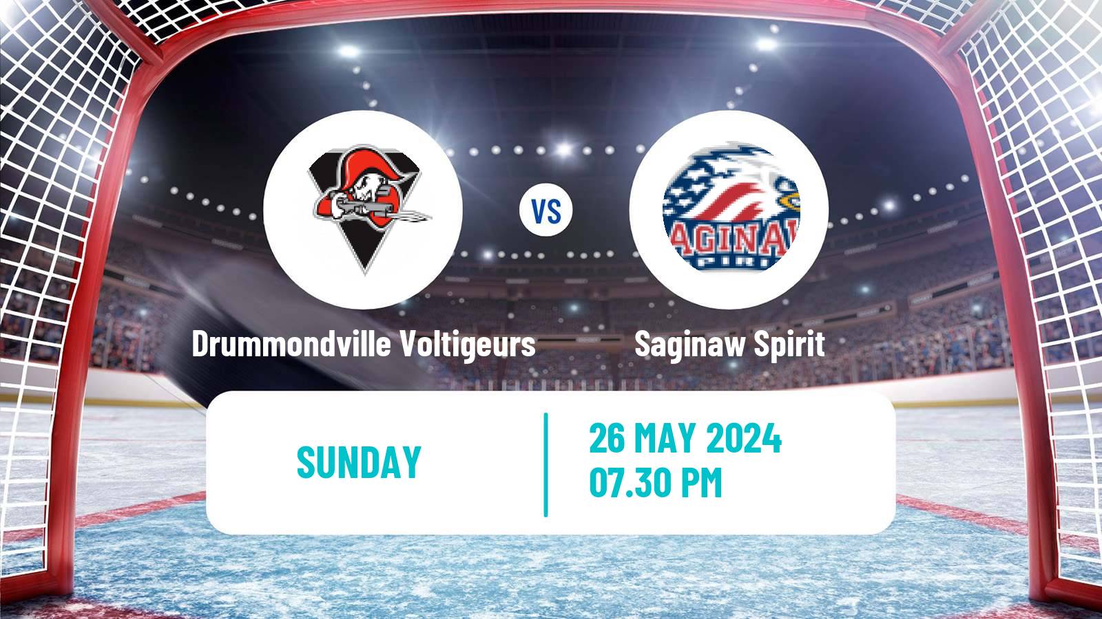 Hockey Memorial Cup Drummondville Voltigeurs - Saginaw Spirit