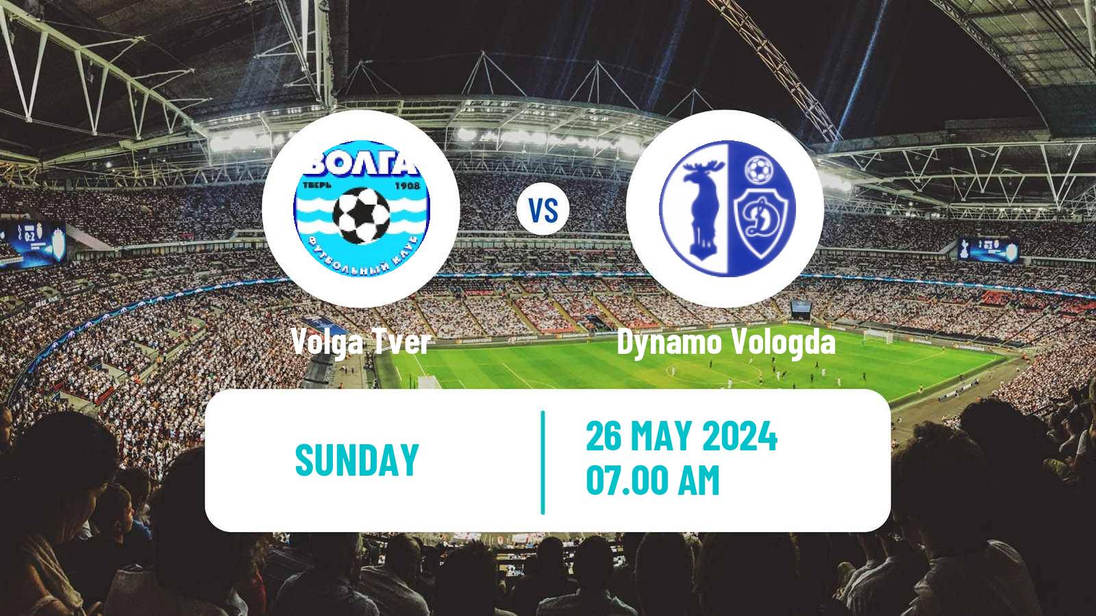 Soccer FNL 2 Division B Group 2 Volga Tver - Dynamo Vologda