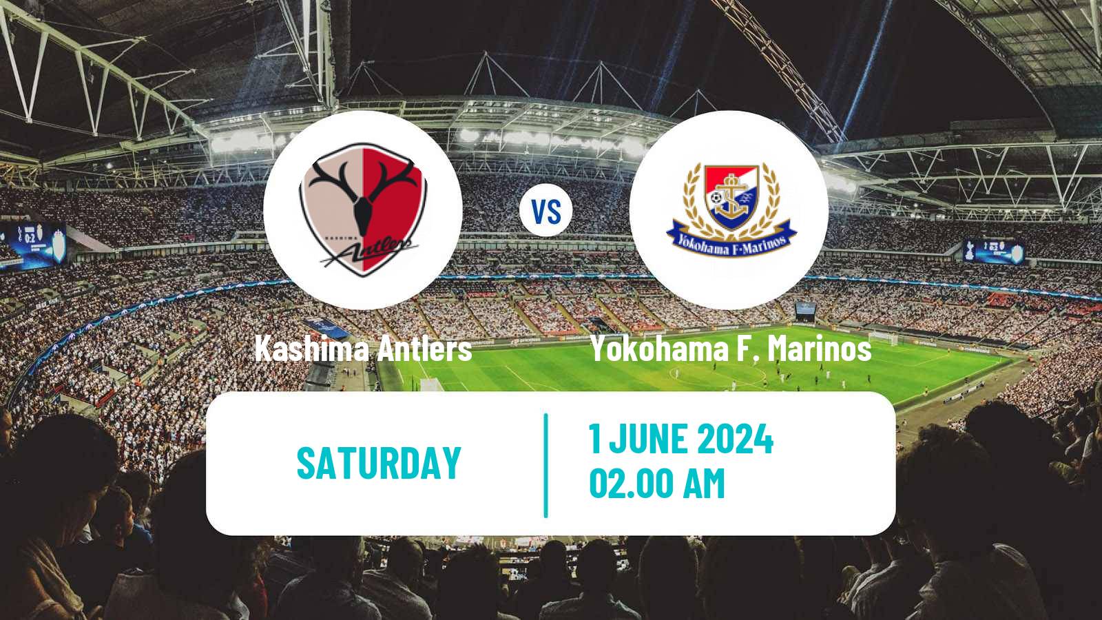 Soccer Japan J1 League Kashima Antlers - Yokohama F. Marinos