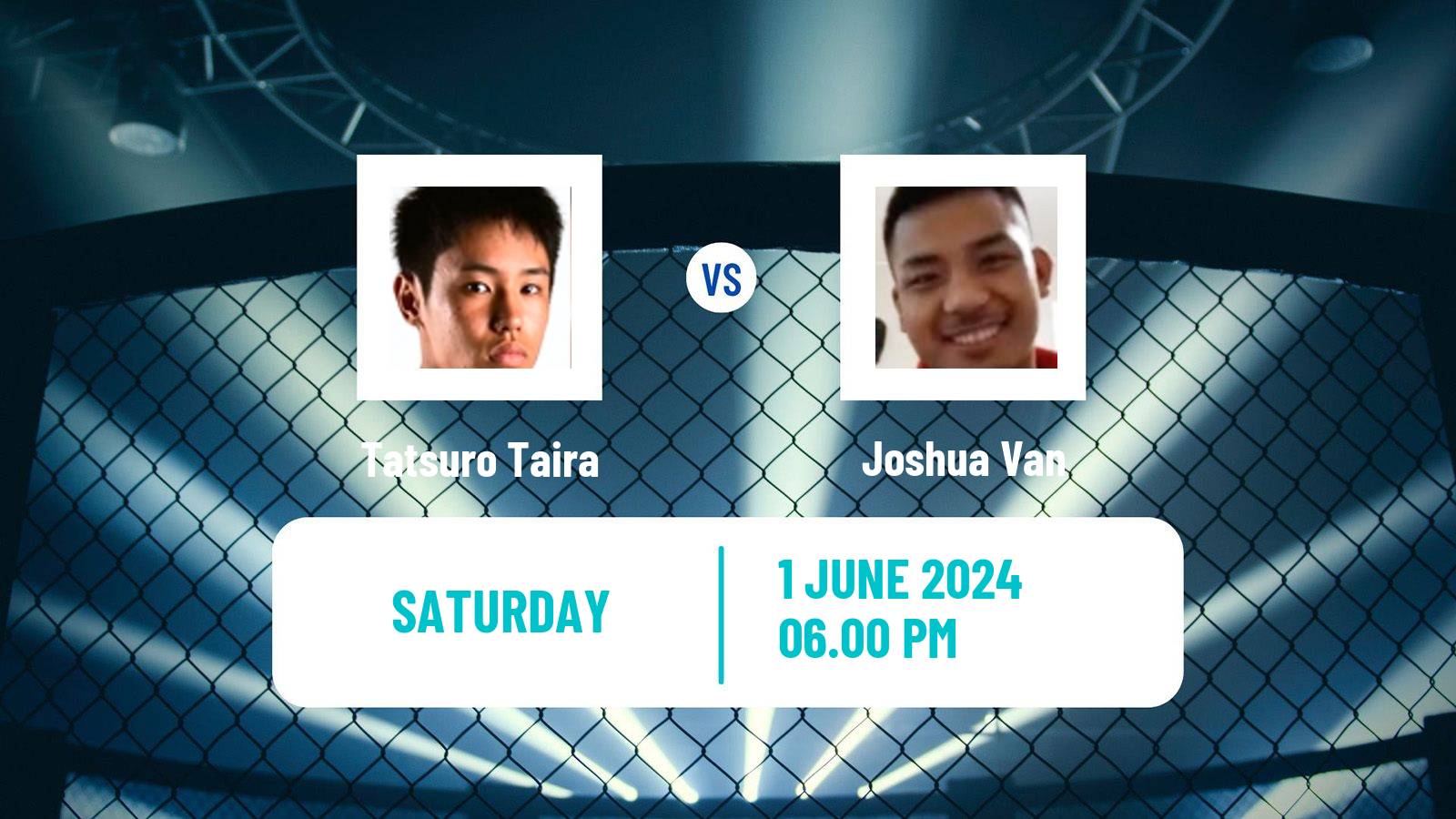 MMA Flyweight UFC Men Tatsuro Taira - Joshua Van