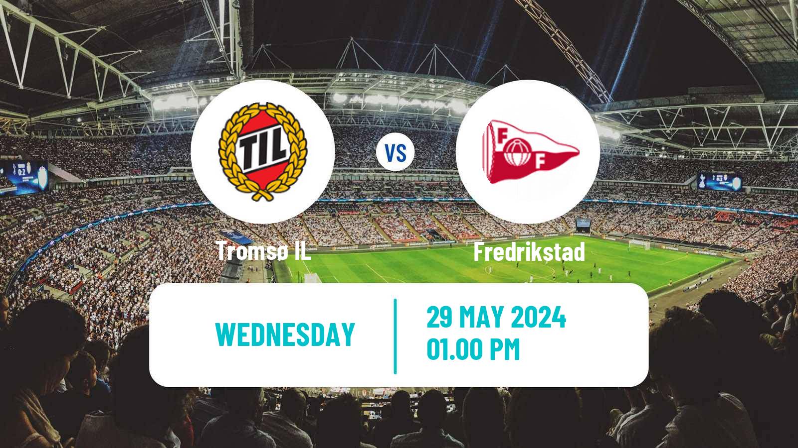 Soccer Norwegian Eliteserien Tromsø - Fredrikstad