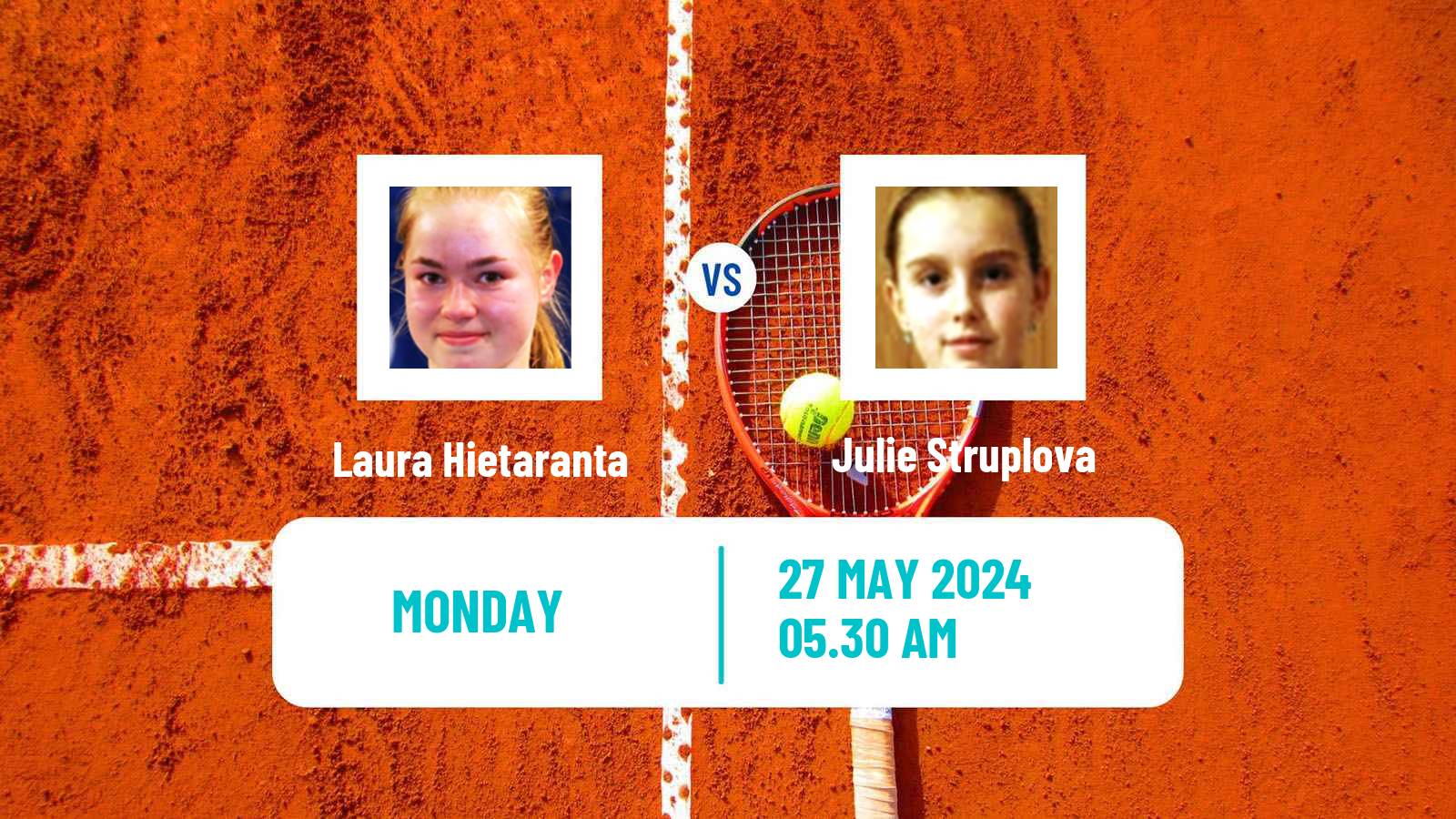 Tennis ITF W35 Klagenfurt Women Laura Hietaranta - Julie Struplova