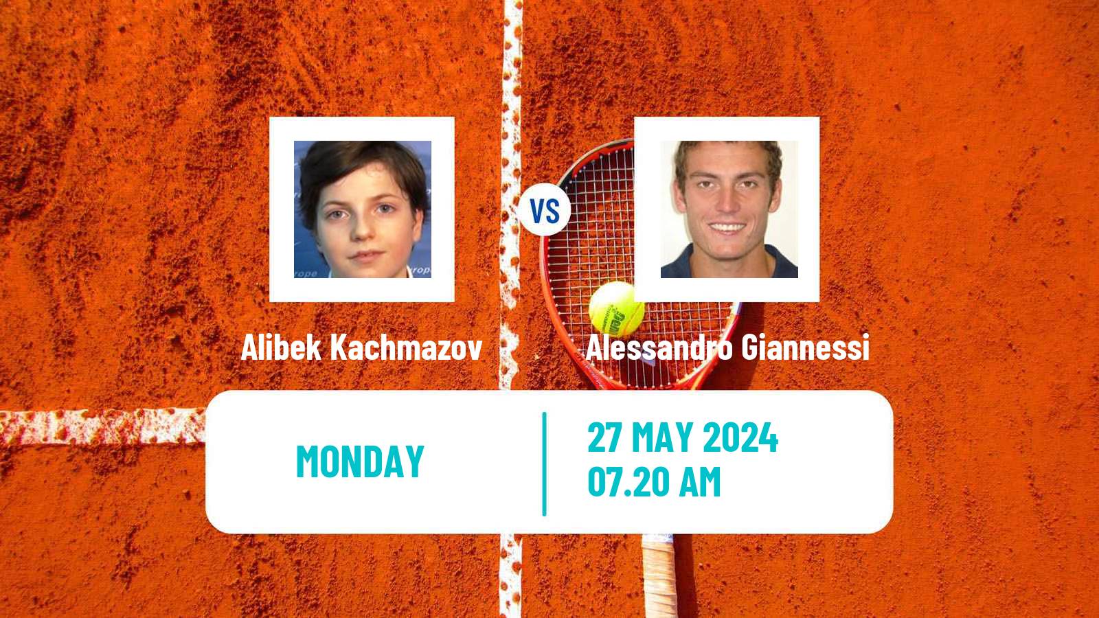 Tennis Vicenza Challenger Men Alibek Kachmazov - Alessandro Giannessi