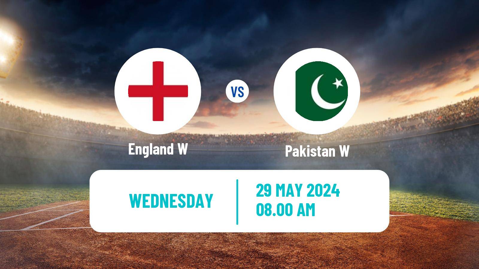 Cricket One Day International Women England W - Pakistan W