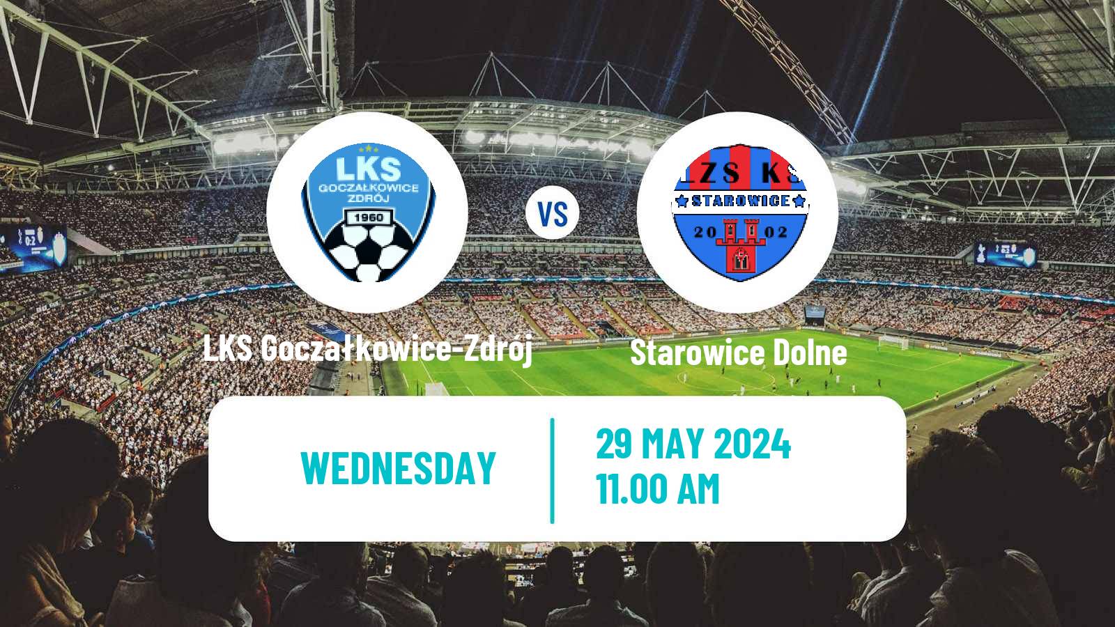 Soccer Polish Division 3 - Group III LKS Goczałkowice-Zdrój - Starowice Dolne