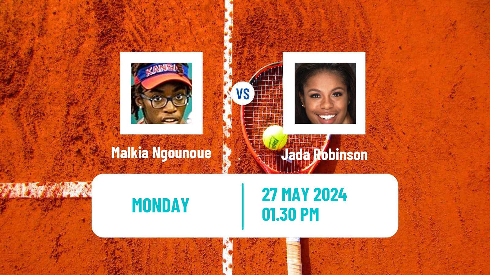 Tennis ITF W35 Santo Domingo 4 Women Malkia Ngounoue - Jada Robinson