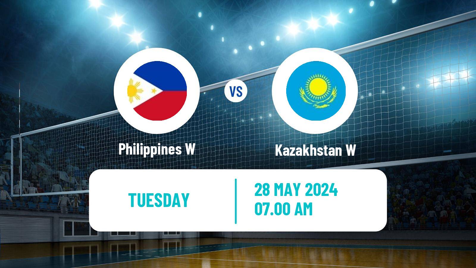 Volleyball AVC Challenge Cup Volleyball Women Philippines W - Kazakhstan W