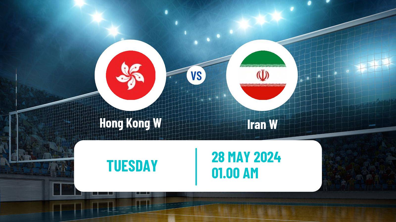 Volleyball AVC Challenge Cup Volleyball Women Hong Kong W - Iran W