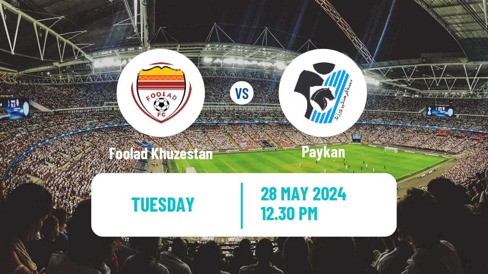 Soccer Iran Pro League Foolad Khuzestan - Paykan