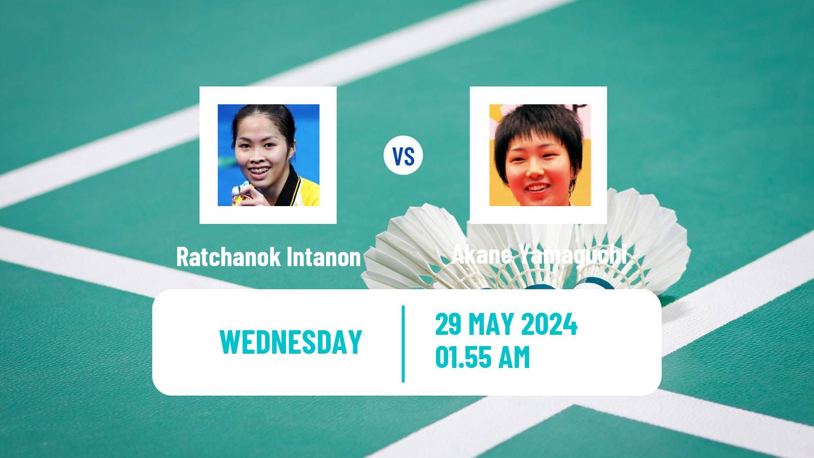 Badminton BWF World Tour Singapore Open Women Ratchanok Intanon - Akane Yamaguchi