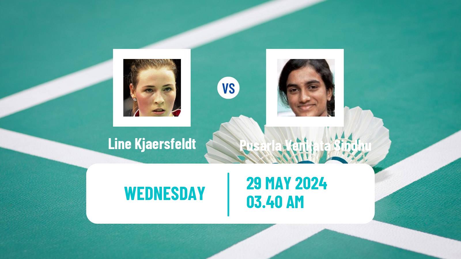 Badminton BWF World Tour Singapore Open Women Line Kjaersfeldt - Pusarla Venkata Sindhu