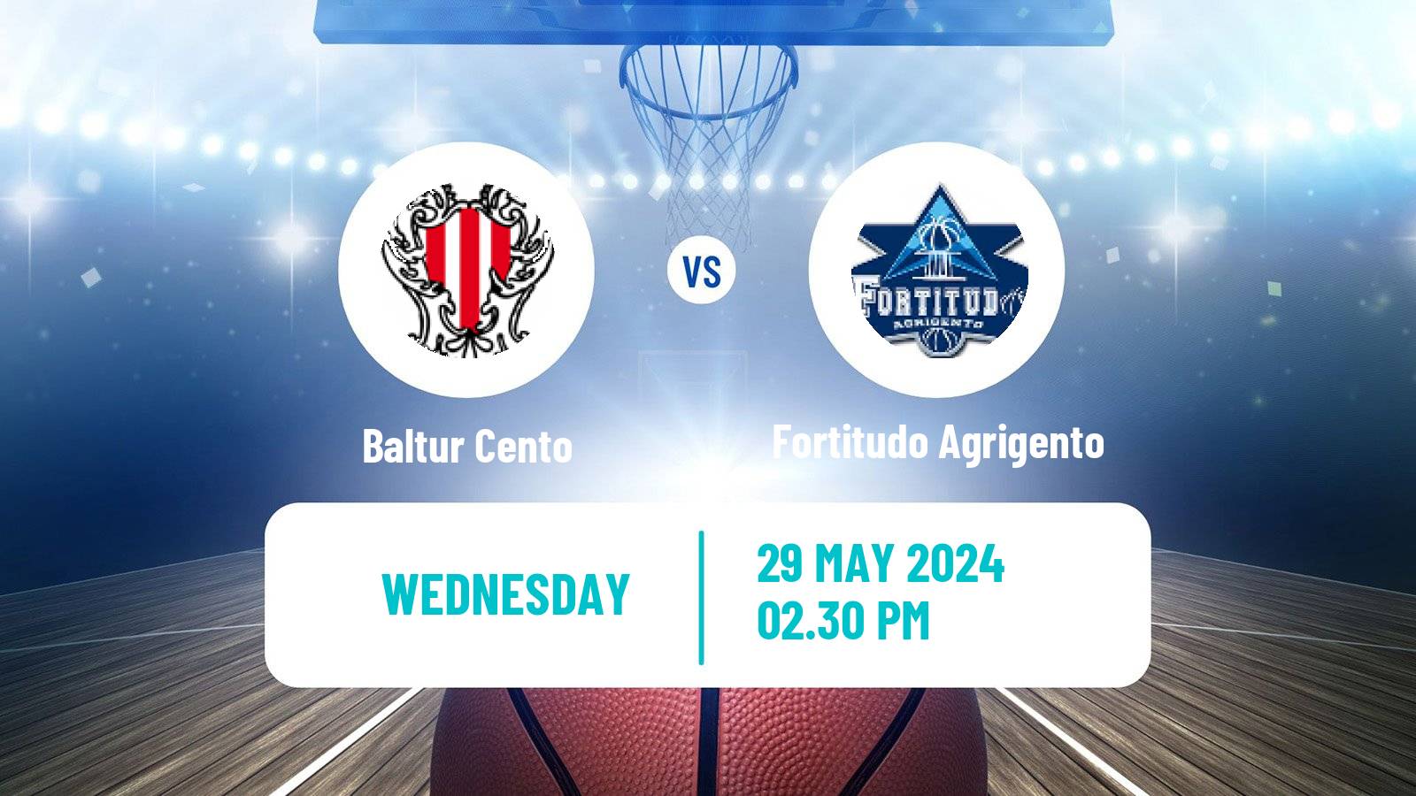 Basketball Italian Serie A2 Basketball Baltur Cento - Fortitudo Agrigento