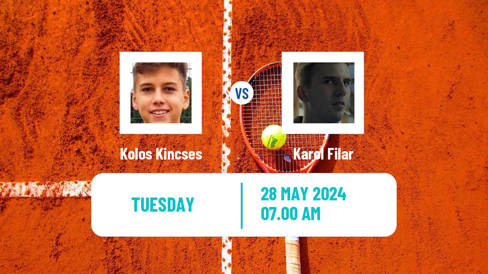Tennis ITF M15 Gyula Men Kolos Kincses - Karol Filar