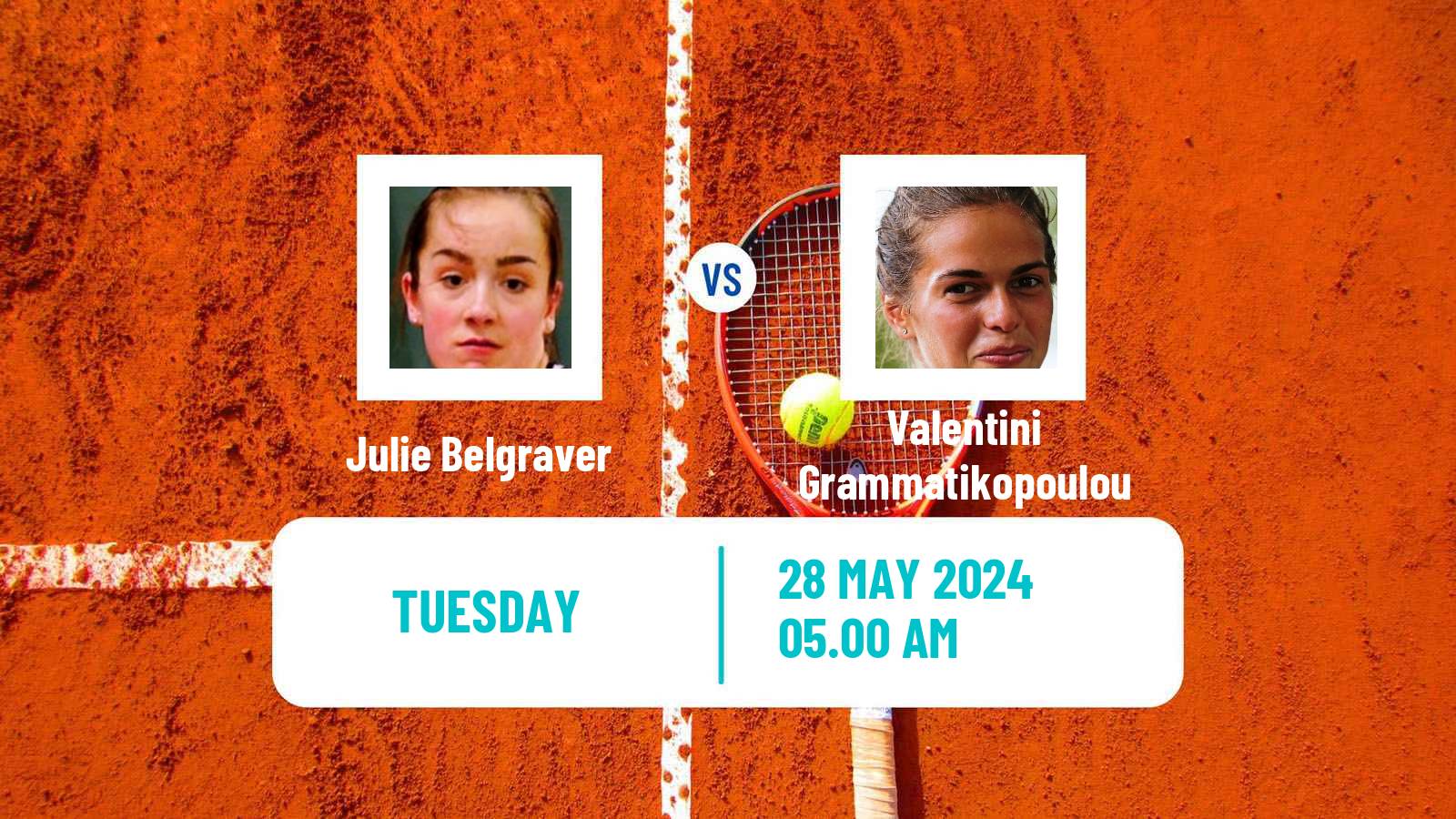 Tennis ITF W35 Klagenfurt Women Julie Belgraver - Valentini Grammatikopoulou
