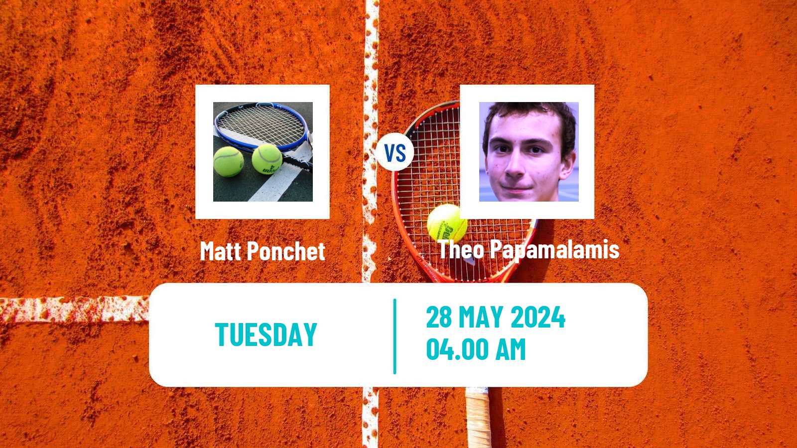 Tennis ITF M25 Carnac Men Matt Ponchet - Theo Papamalamis