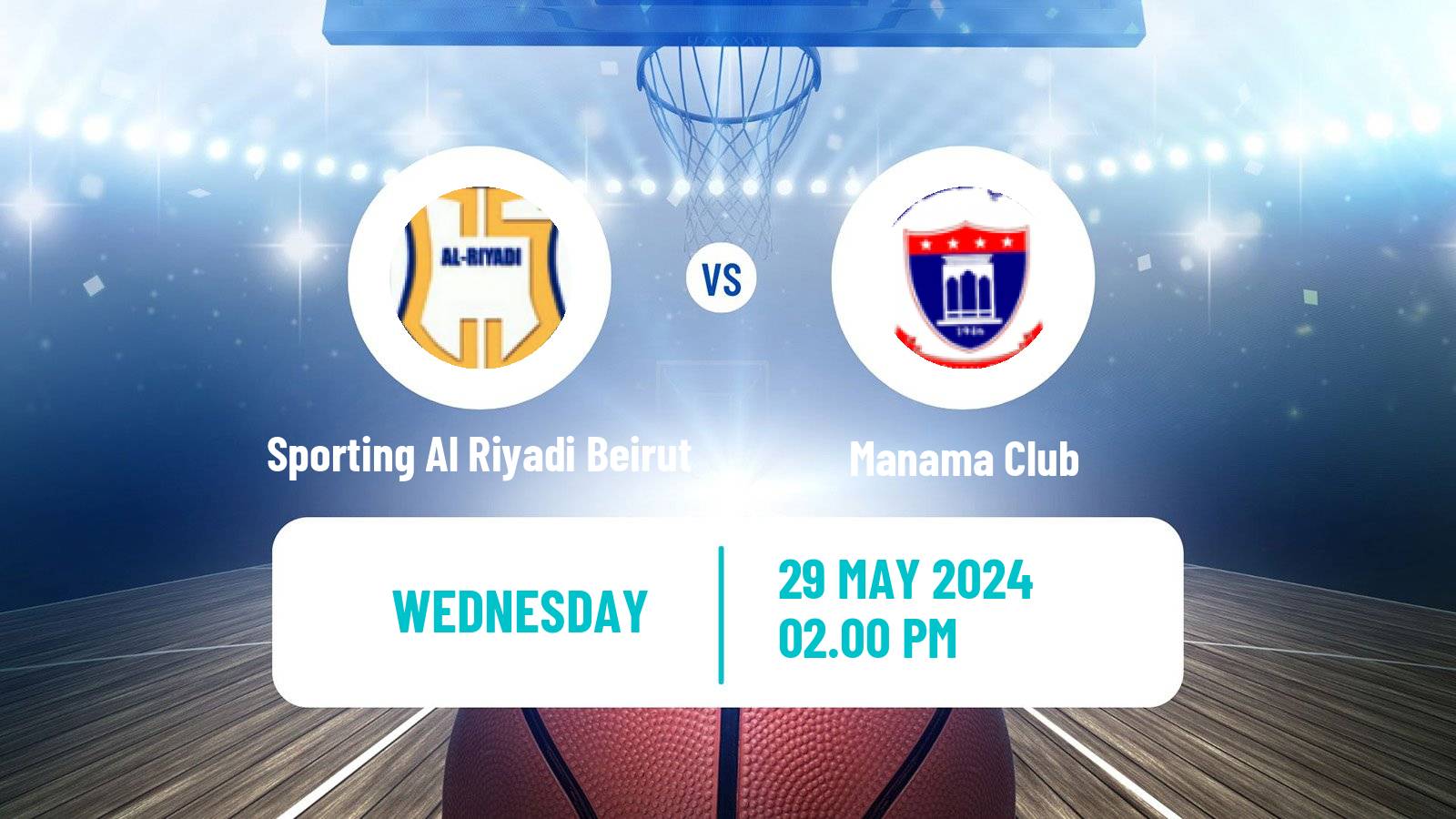 Basketball WASL Basketball Sporting Al Riyadi Beirut - Manama Club