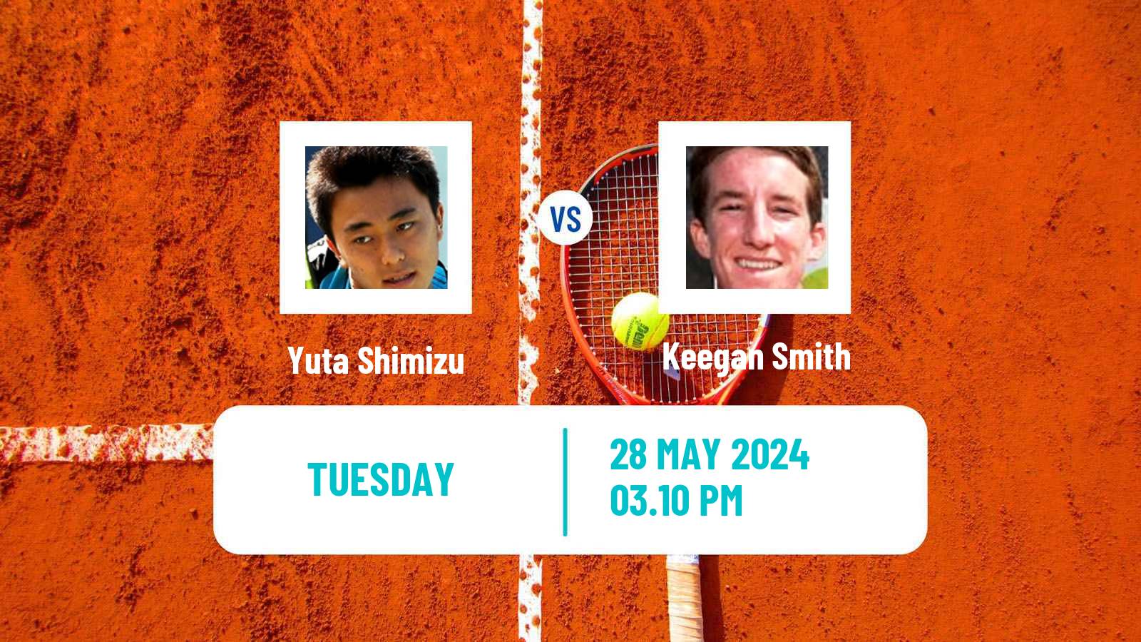 Tennis Little Rock Challenger Men Yuta Shimizu - Keegan Smith
