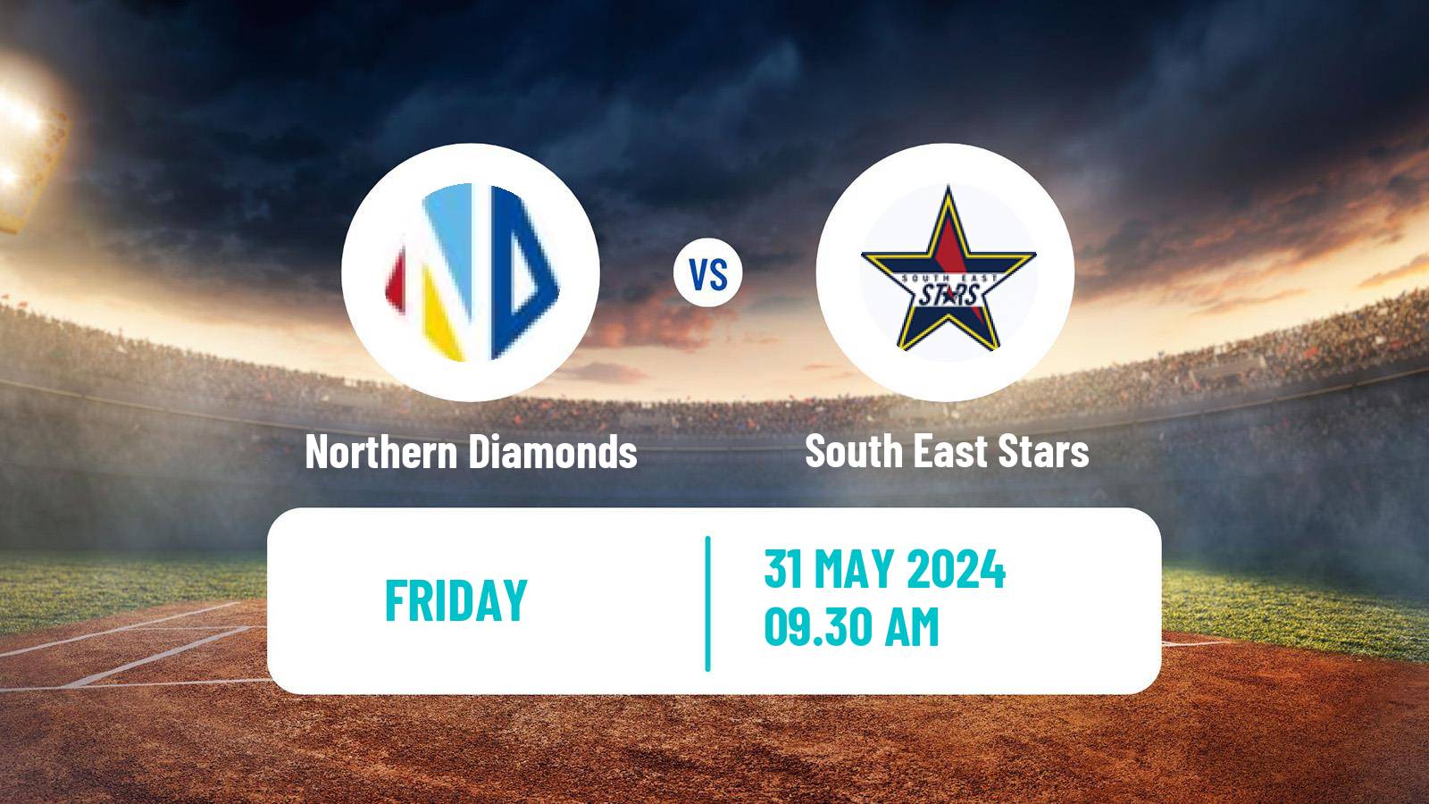 Cricket Charlotte Edwards Cup Women Northern Diamonds - South East Stars