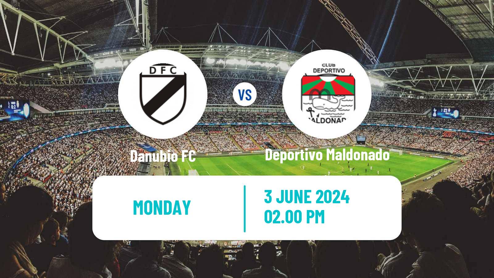 Soccer Uruguayan Primera Division Danubio - Deportivo Maldonado