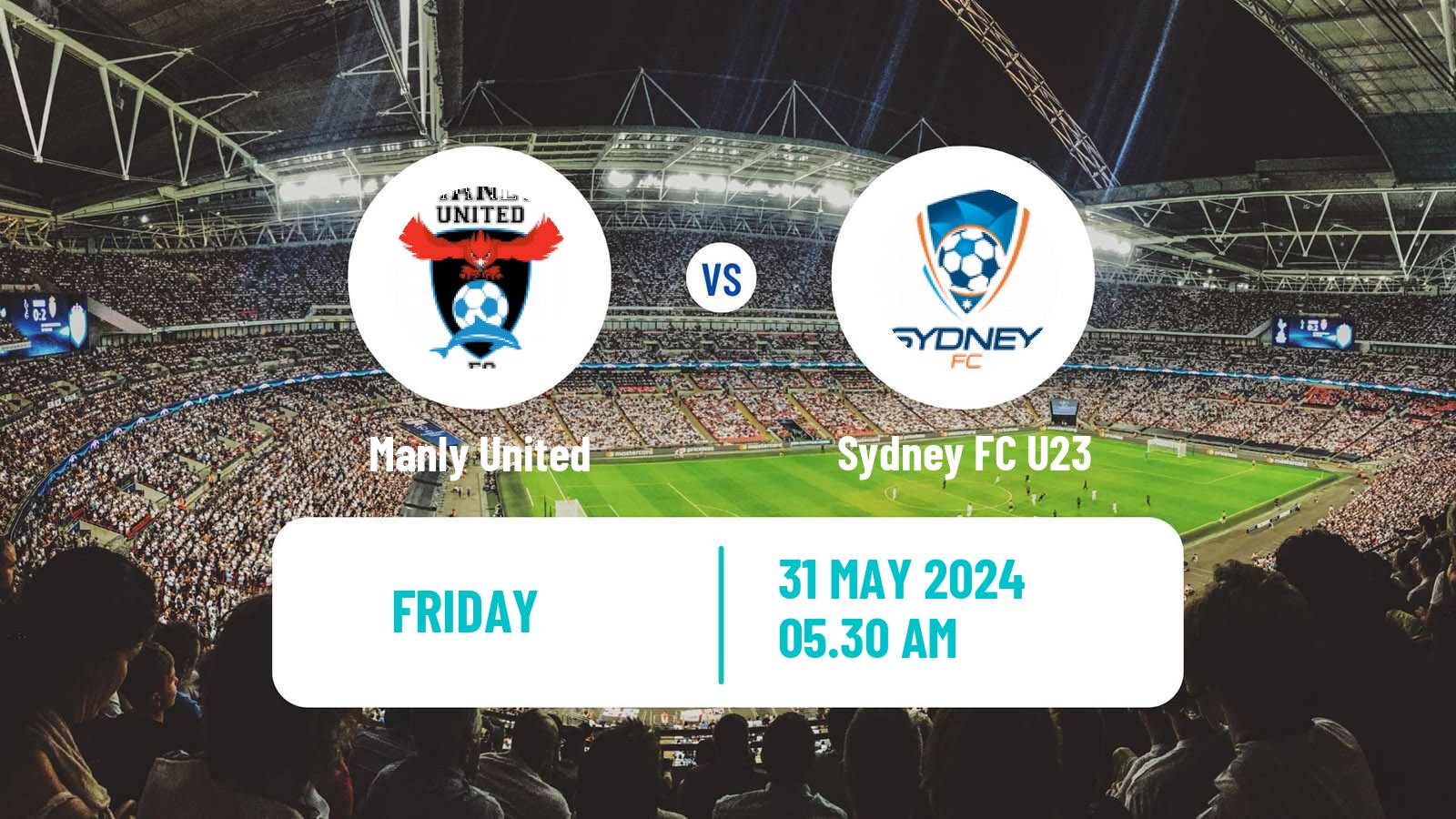 Soccer Australian NPL NSW Manly United - Sydney FC U23