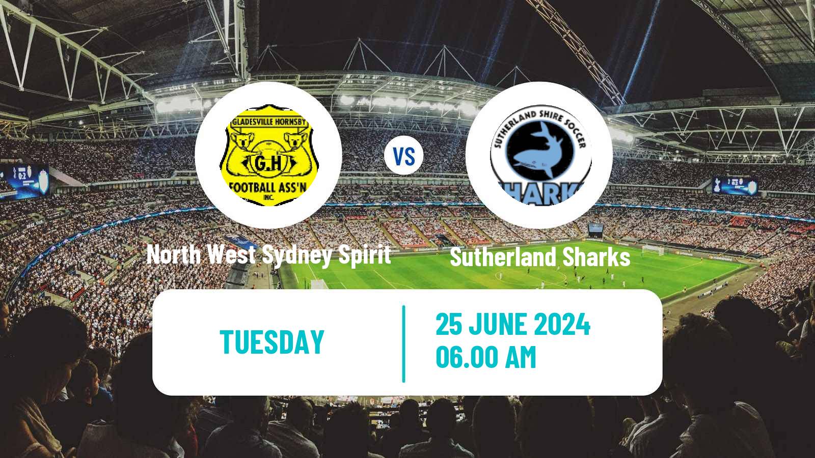 Soccer Australian NPL NSW North West Sydney Spirit - Sutherland Sharks