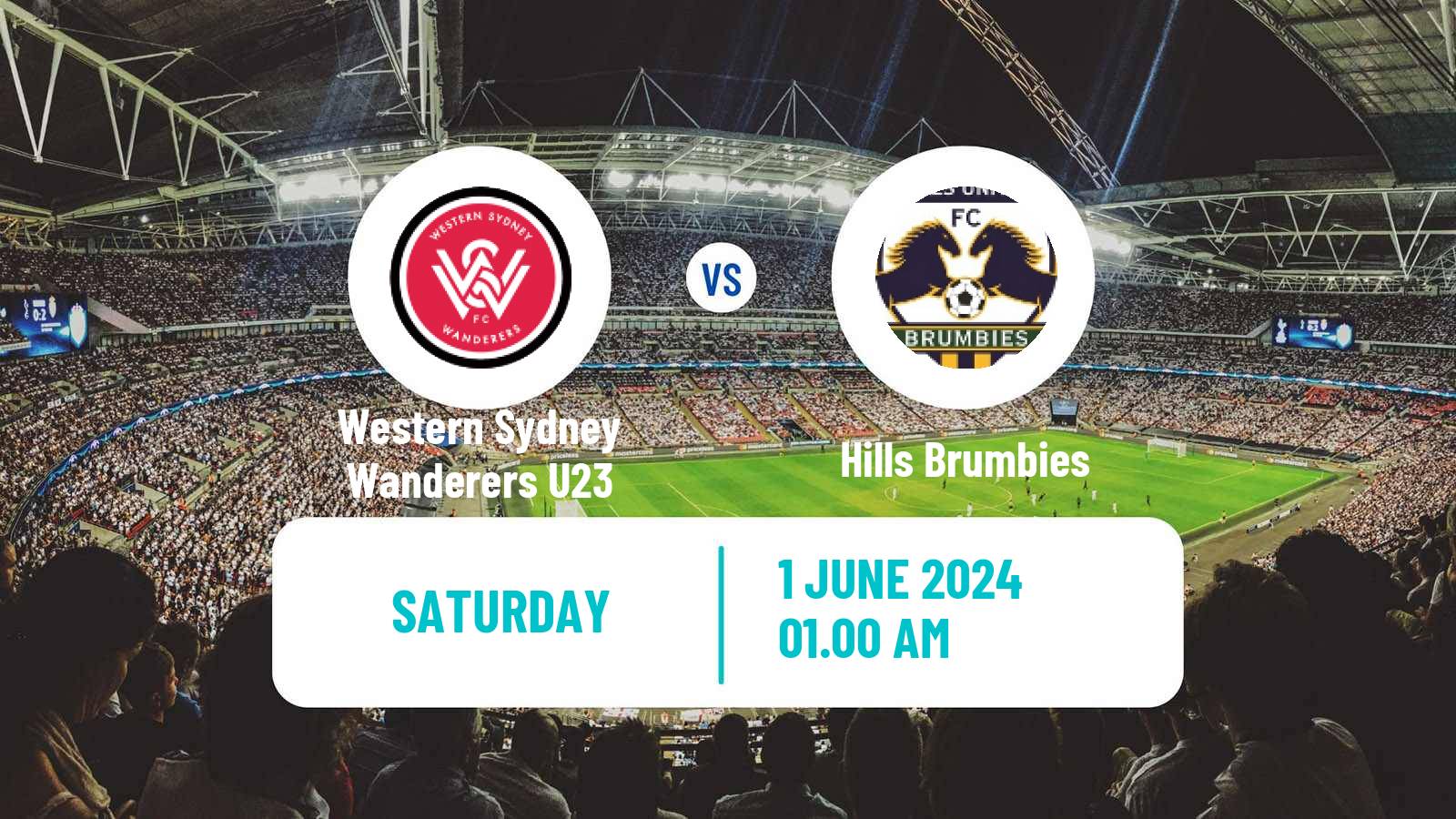 Soccer Australian NPL NSW Western Sydney Wanderers U23 - Hills Brumbies