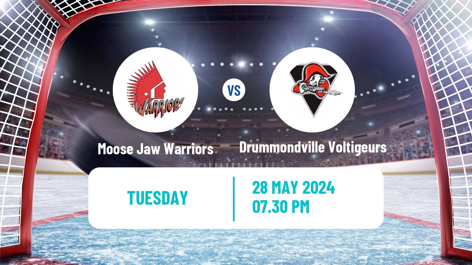 Hockey Memorial Cup Moose Jaw Warriors - Drummondville Voltigeurs