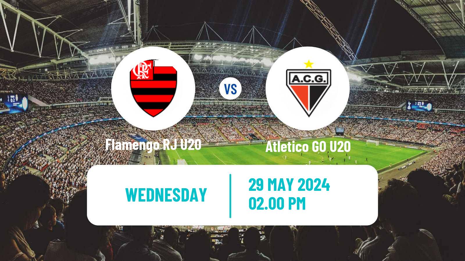 Soccer Brasileiro U20 Flamengo RJ U20 - Atletico GO U20