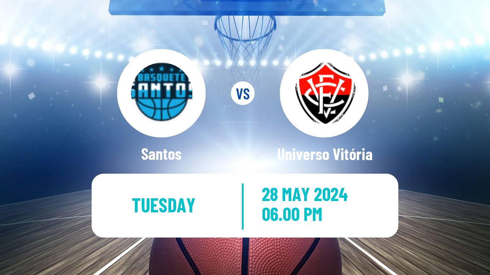Basketball Brazilian CBB Basketball Santos - Universo Vitória