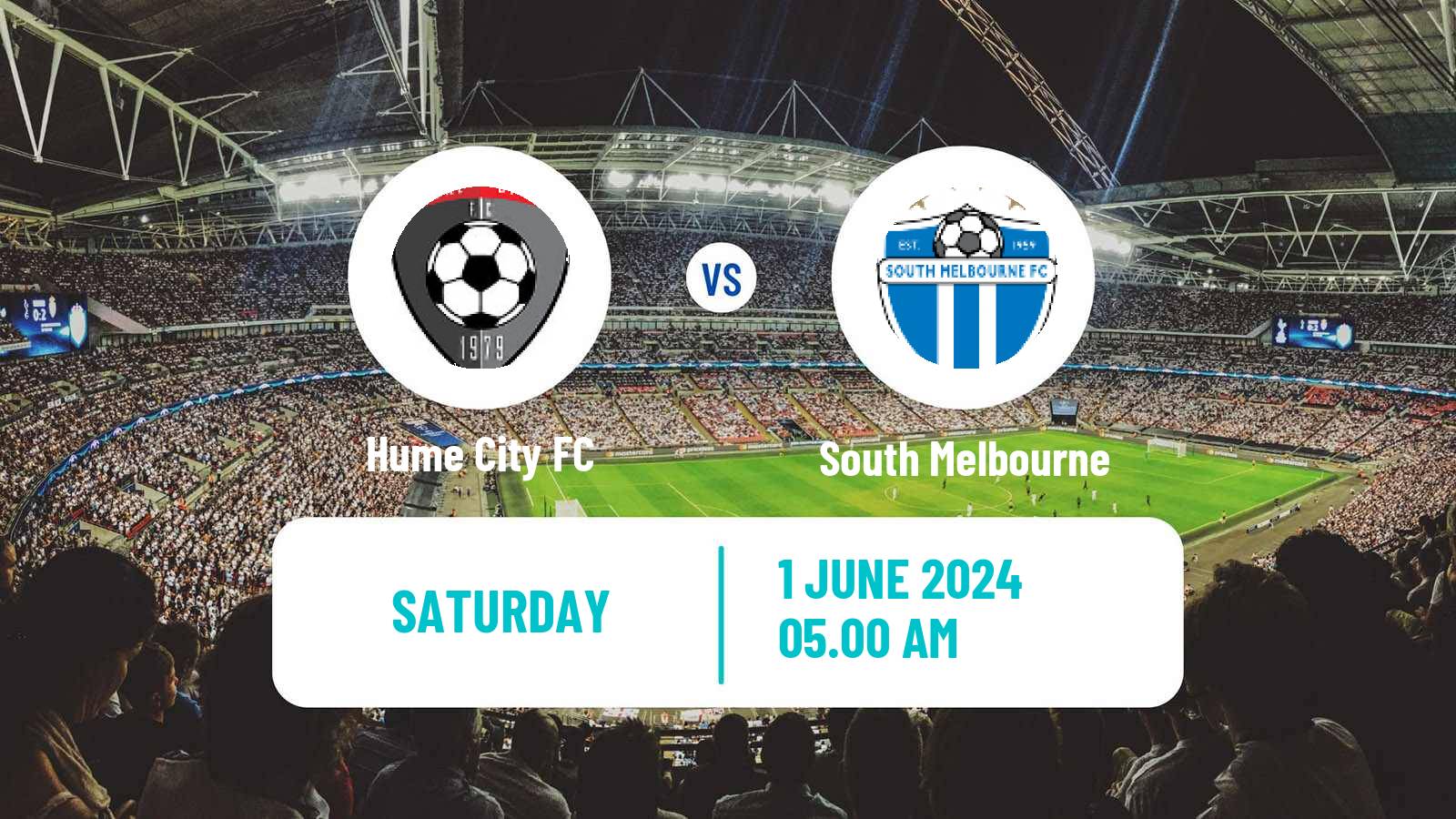 Soccer Australian NPL Victoria Hume City - South Melbourne