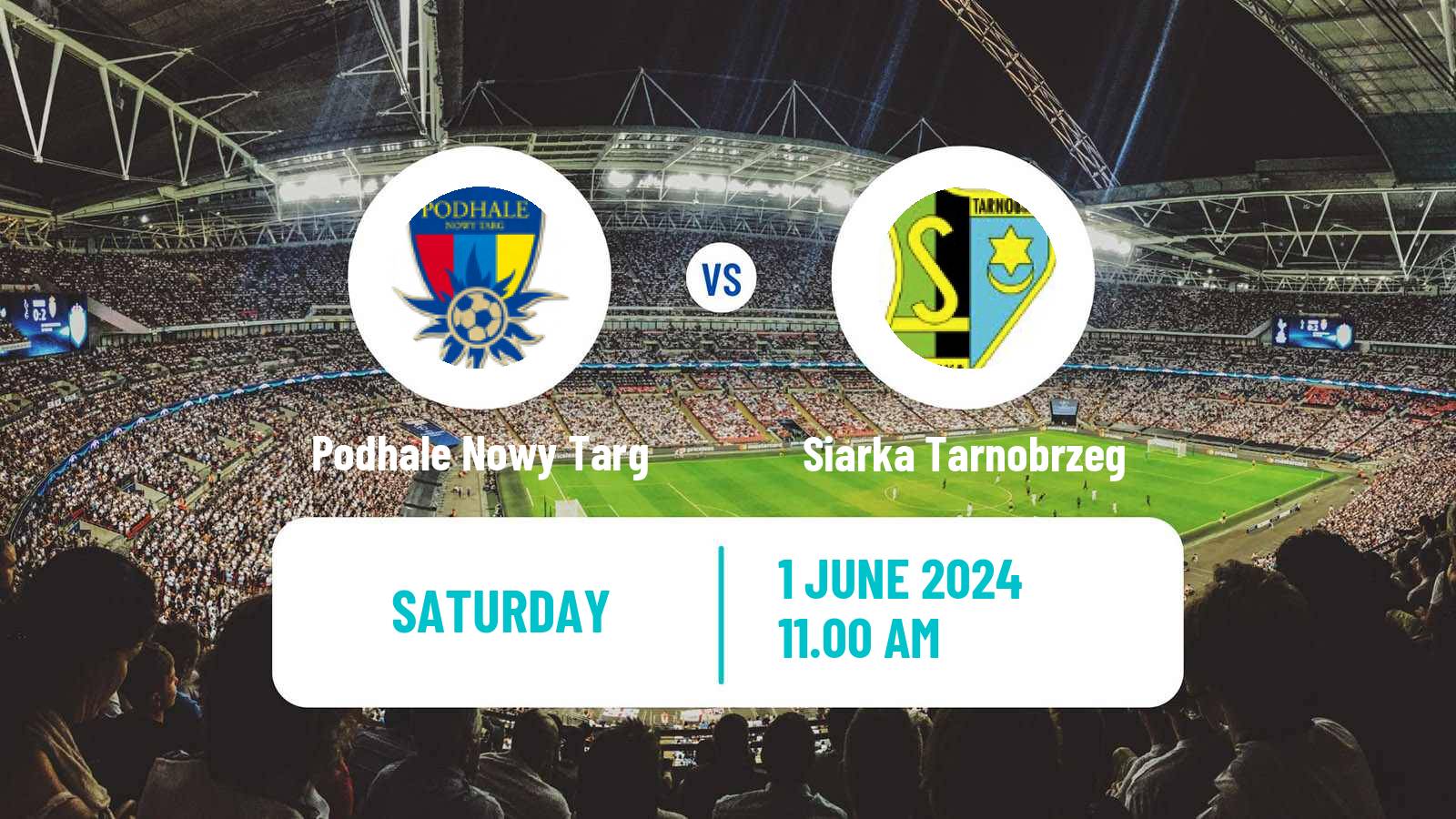 Soccer Polish Division 3 - Group IV Podhale Nowy Targ - Siarka Tarnobrzeg