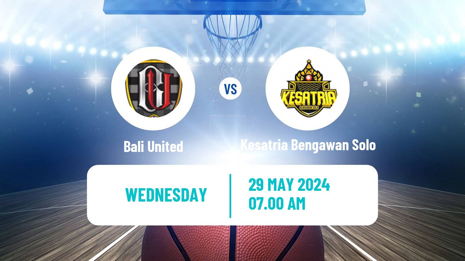 Basketball Indonesian IBL Bali United - Kesatria Bengawan Solo