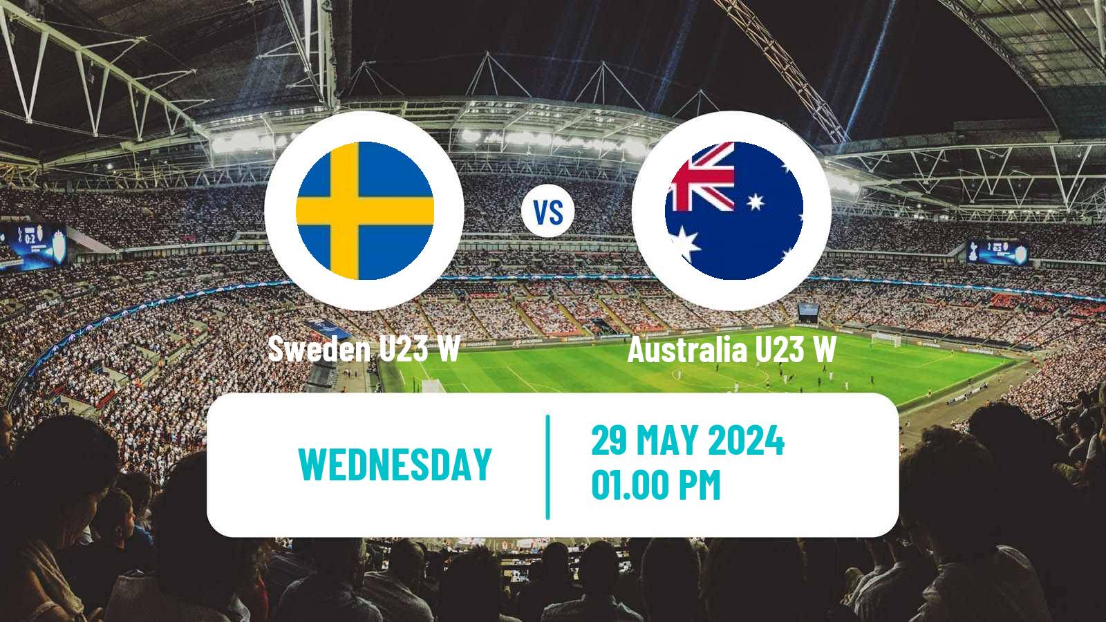 Soccer Friendly International Women Sweden U23 W - Australia U23 W