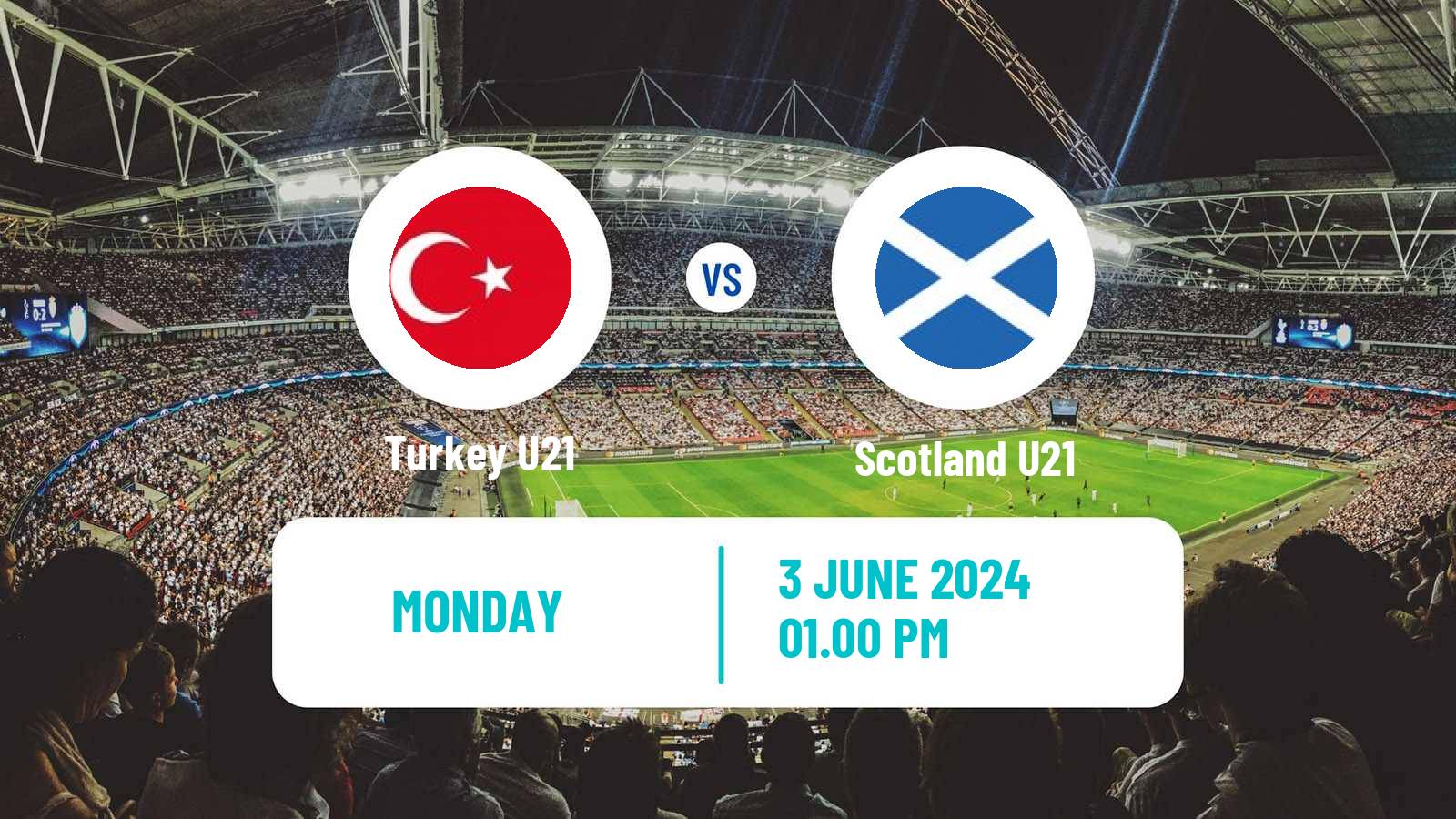 Soccer Friendly Turkey U21 - Scotland U21