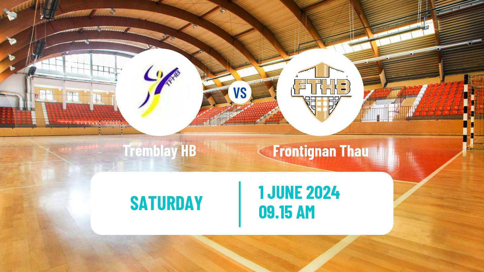 Handball French Proligue Handball Tremblay - Frontignan Thau