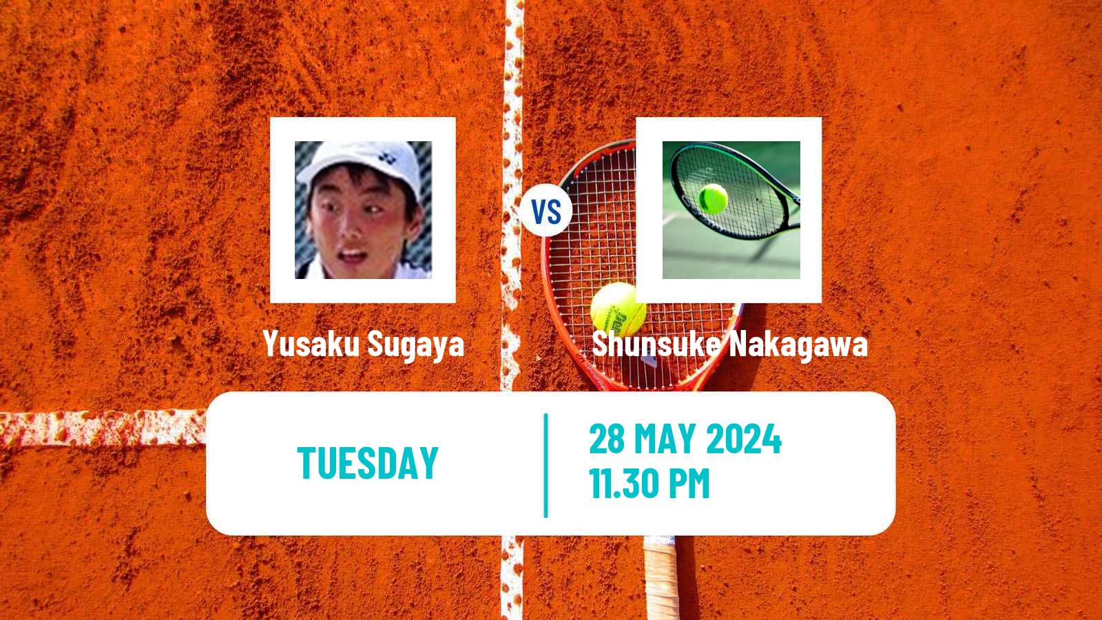 Tennis ITF M15 Karuizawa Men Yusaku Sugaya - Shunsuke Nakagawa