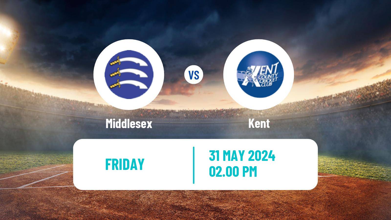 Cricket Vitality Blast Middlesex - Kent