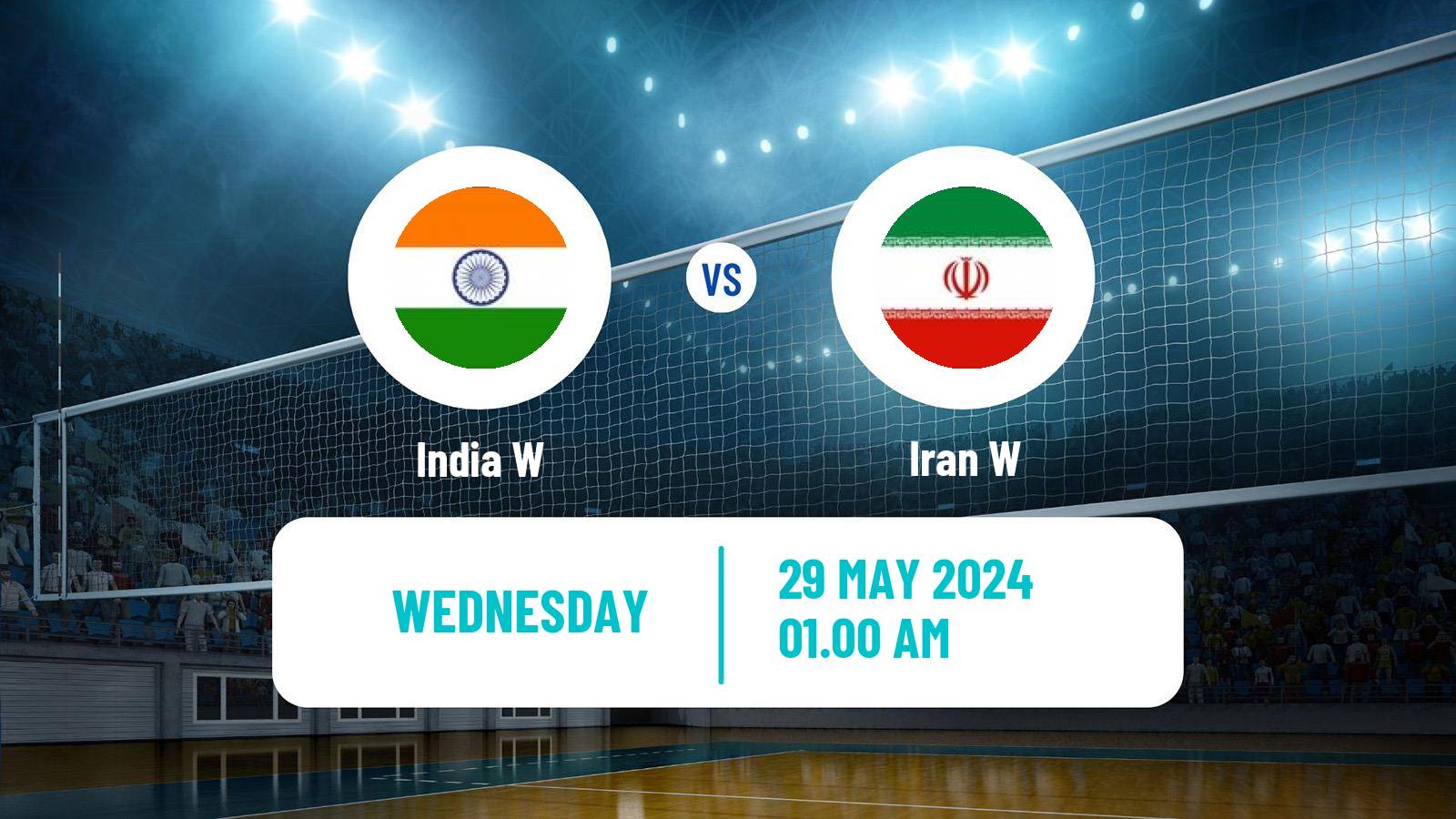 Volleyball AVC Challenge Cup Volleyball Women India W - Iran W