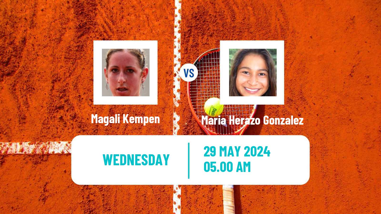 Tennis ITF W35 La Marsa Women Magali Kempen - Maria Herazo Gonzalez