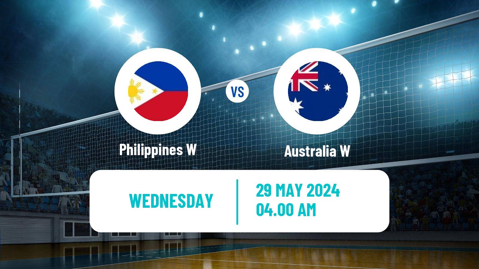 Volleyball AVC Challenge Cup Volleyball Women Philippines W - Australia W