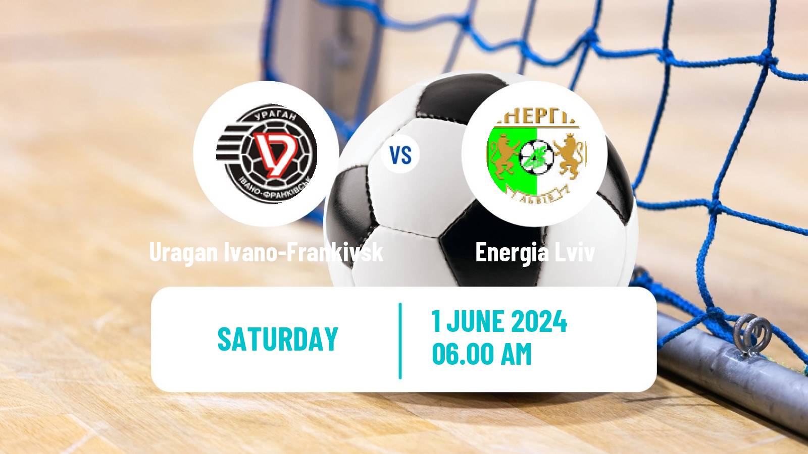Futsal Ukrainian Extra Liga Futsal Uragan Ivano-Frankivsk - Energia Lviv