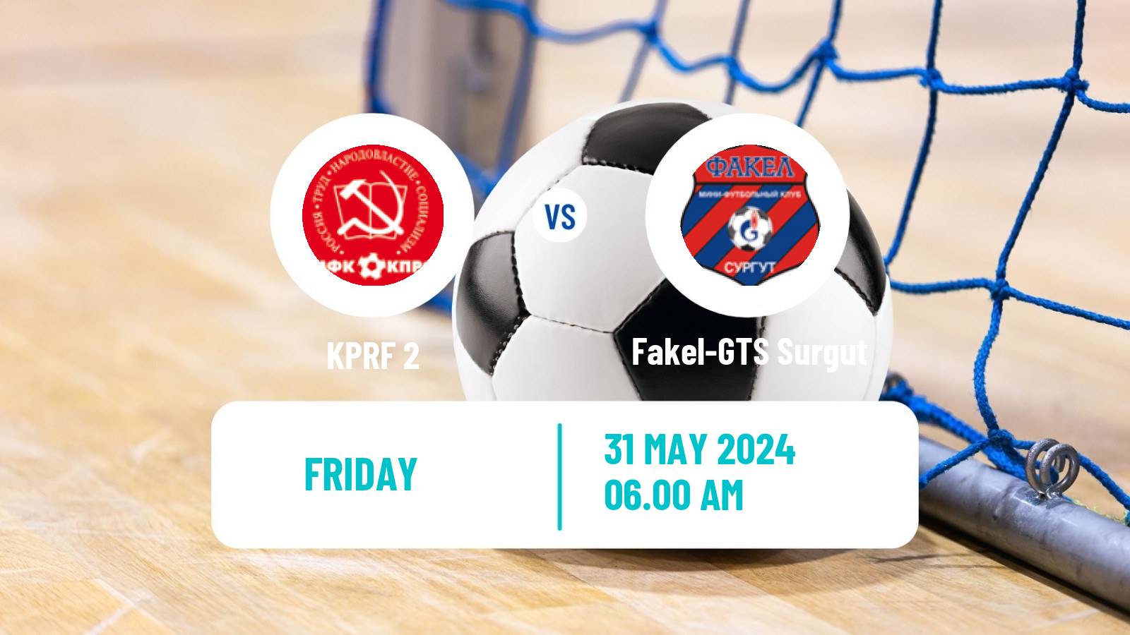 Futsal Russian Second Division Futsal KPRF 2 - Fakel-GTS Surgut