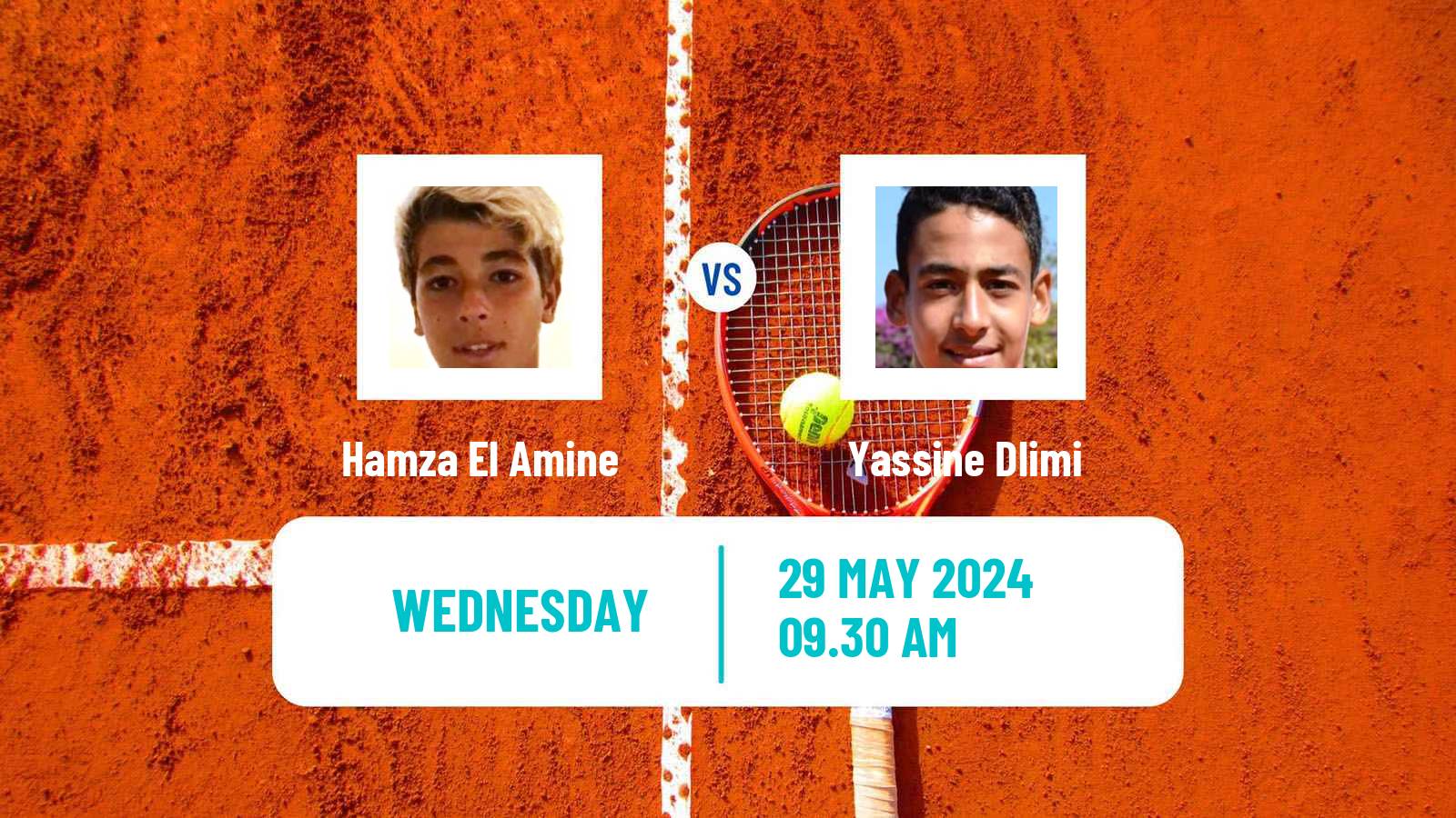 Tennis ITF M15 Monastir 22 Men Hamza El Amine - Yassine Dlimi