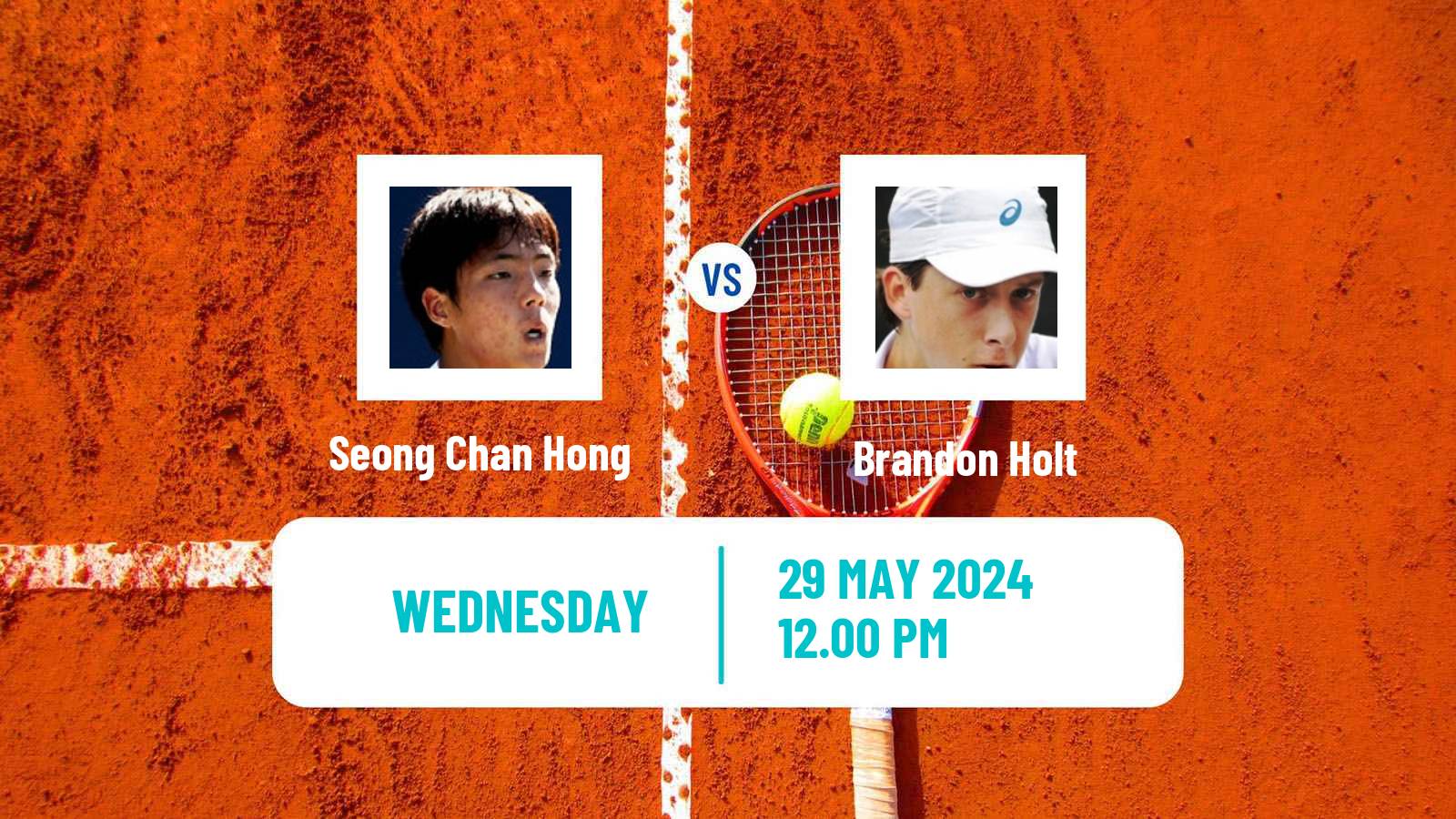Tennis Little Rock Challenger Men Seong Chan Hong - Brandon Holt