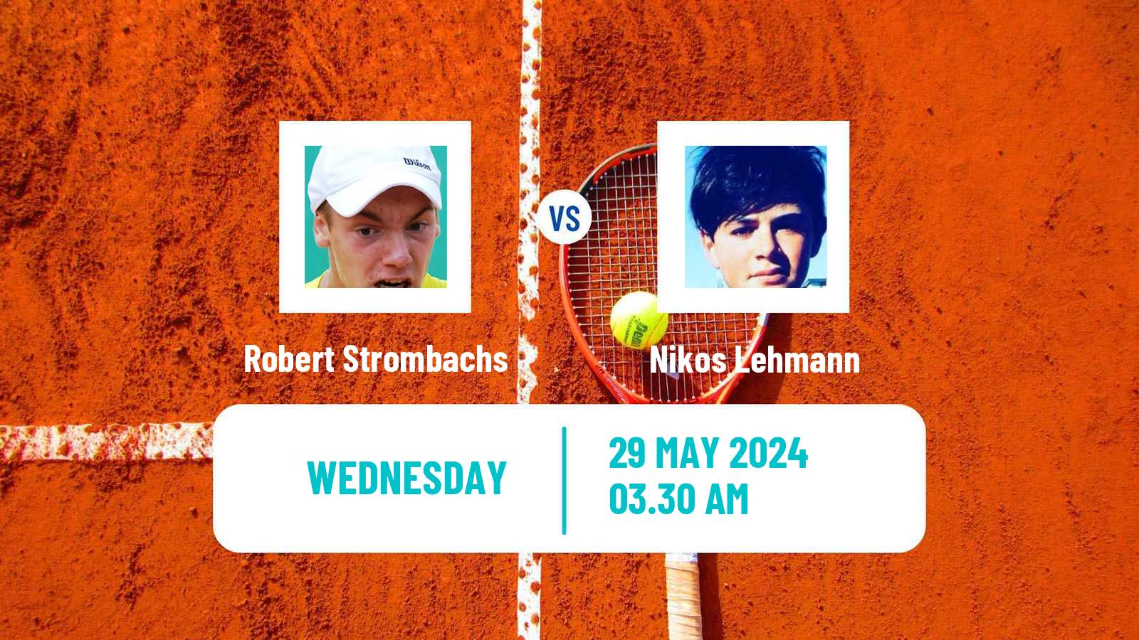 Tennis ITF M15 Bol 2 Men Robert Strombachs - Nikos Lehmann