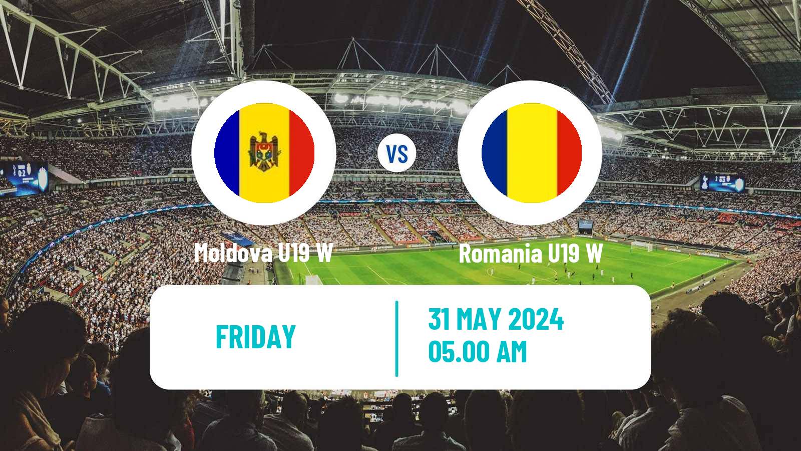 Soccer Friendly International Women Moldova U19 W - Romania U19 W
