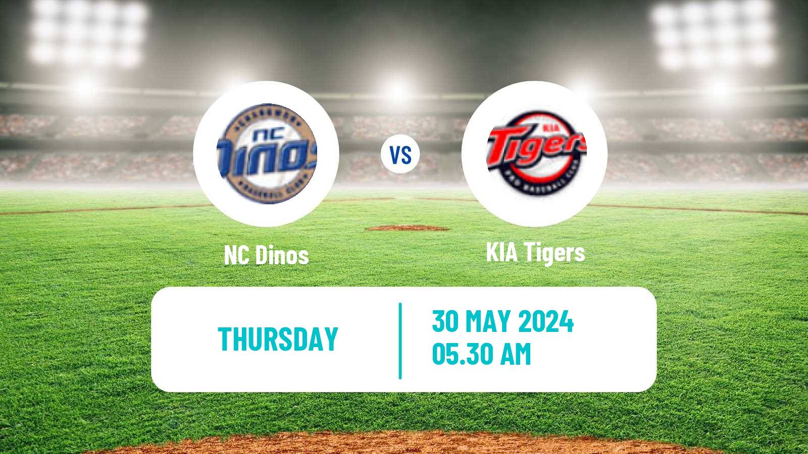 Baseball KBO NC Dinos - KIA Tigers